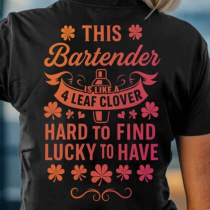 This Bartender 4 Leaf Clover